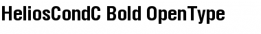 HeliosCondC Bold Font