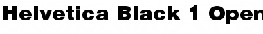 Helvetica Black