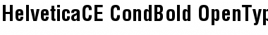 Helvetica CE Bold Condensed