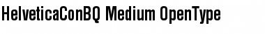 Helvetica Condensed BQ Regular Font