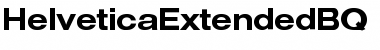Helvetica Extended BQ Regular Font