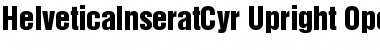 Helvetica Inserat Font