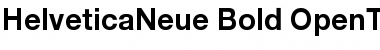 Helvetica Neue 75 Bold