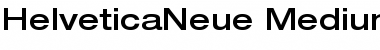 Helvetica Neue 63 Medium Extended