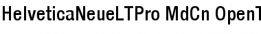 Helvetica Neue LT Pro 67 Medium Condensed