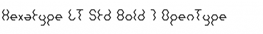 Hexatype LT Std Bold Regular Font