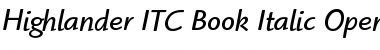 Download Highlander ITC Book Font