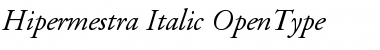 Hipermestra Italic Font
