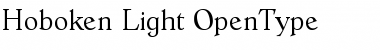 Hoboken-Light Regular Font