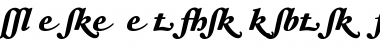 HoeflerText Black-Italic-Alt Font
