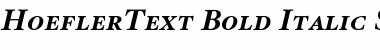 HoeflerText Bold-Italic-SC Font