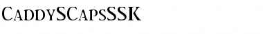 CaddySCapsSSK Regular Font