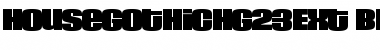 HouseGothicHG23Ext Font