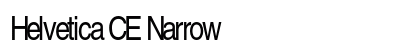Helvetica CE Narrow font free download