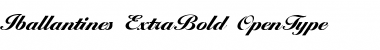 Download Iballantines-ExtraBold Font