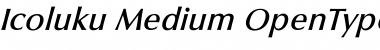Icoluku Medium Font