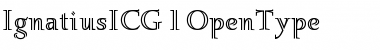 IgnatiusICG Regular Font