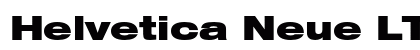 Helvetica Neue LT Regular Preview