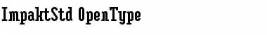 Impakt Std Regular Font