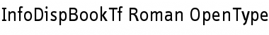 InfoDispBookTf Roman Font
