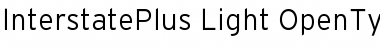 InterstatePlus Font