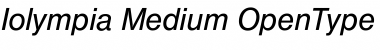 Iolympia Medium Font