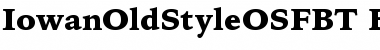 Bitstream Iowan Old Style Black OSF Font
