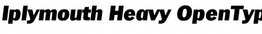 Iplymouth Heavy Font