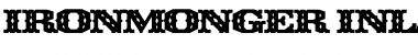 Ironmonger Inlaid Font