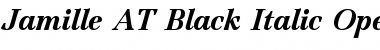 Jamille AT Black Font