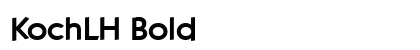 KochLH Bold Preview