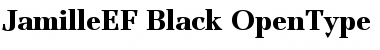 JamilleEF-Black Regular Font