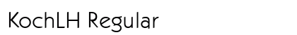 KochLH Regular font free download