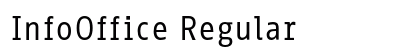 InfoOffice Regular Preview