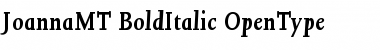 Joanna MT Bold Italic