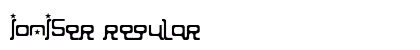 Ioniser Regular font free download