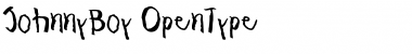 JohnnyBoy Regular Font
