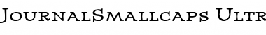 Download JournalSmallcaps-Ultra Font