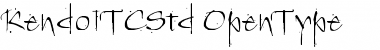 Kendo ITC Std Regular Font