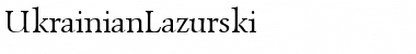 Download UkrainianLazurski Font