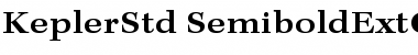 Kepler Std Semibold Extended Caption