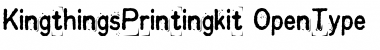 Kingthings Printingkit Font