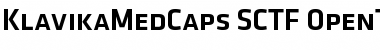 Klavika Med Caps Medium Font