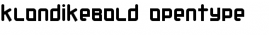 Download Klondike Bold Font