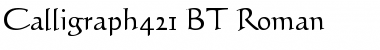 Calligraph421 BT Roman