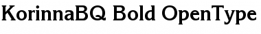 Korinna BQ Regular Font