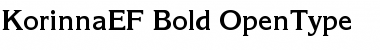 KorinnaEF-Bold Font