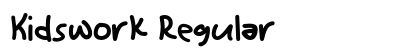 Kidswork Regular font free download