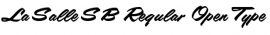LaSalleSB-Regular Regular Font