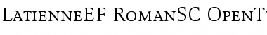 LatienneEF RomanSC Font